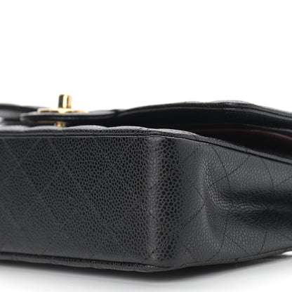 Chanel Caviar Quilted Medium Double Flap Black 10 of 11