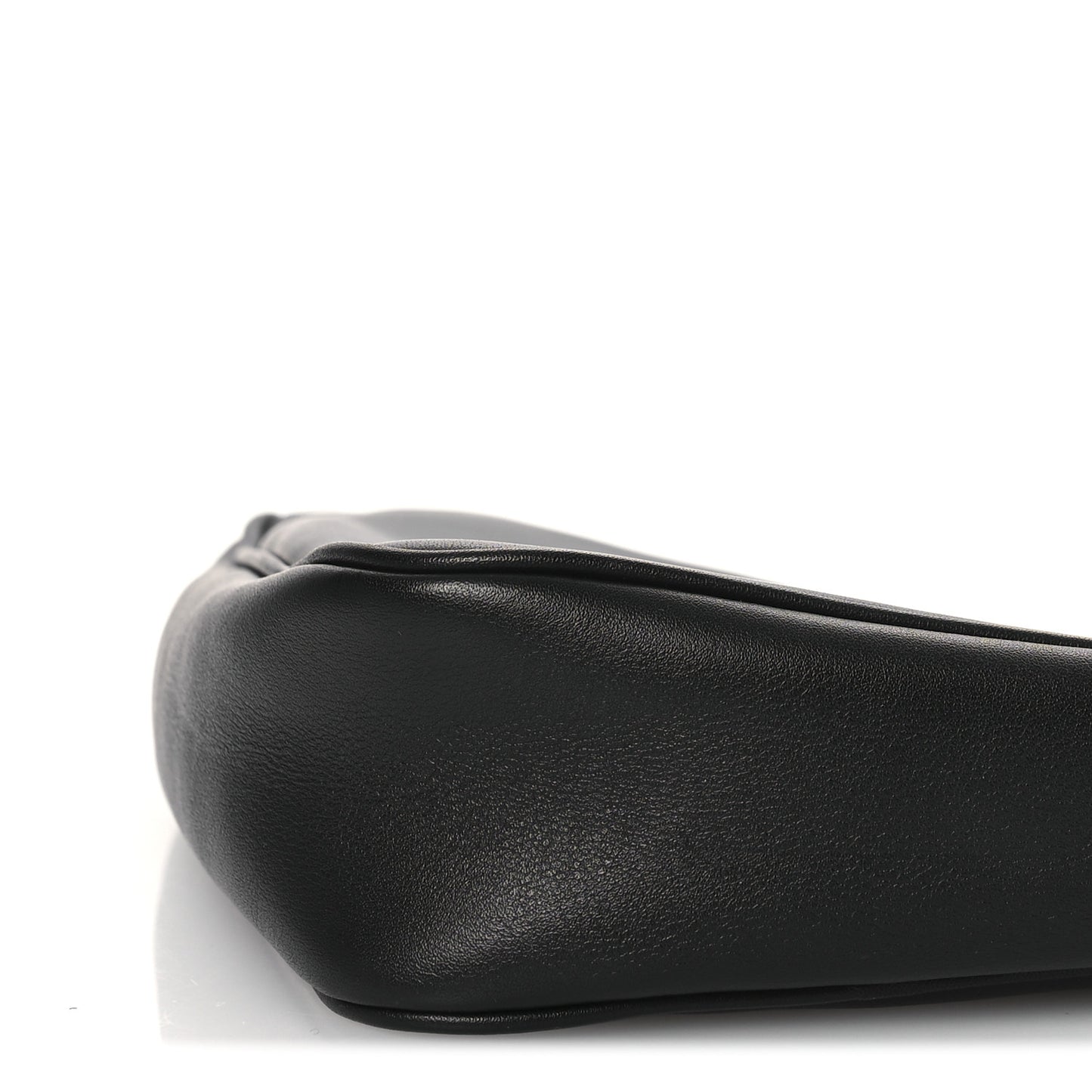 Nappa Triangle Pouch Black