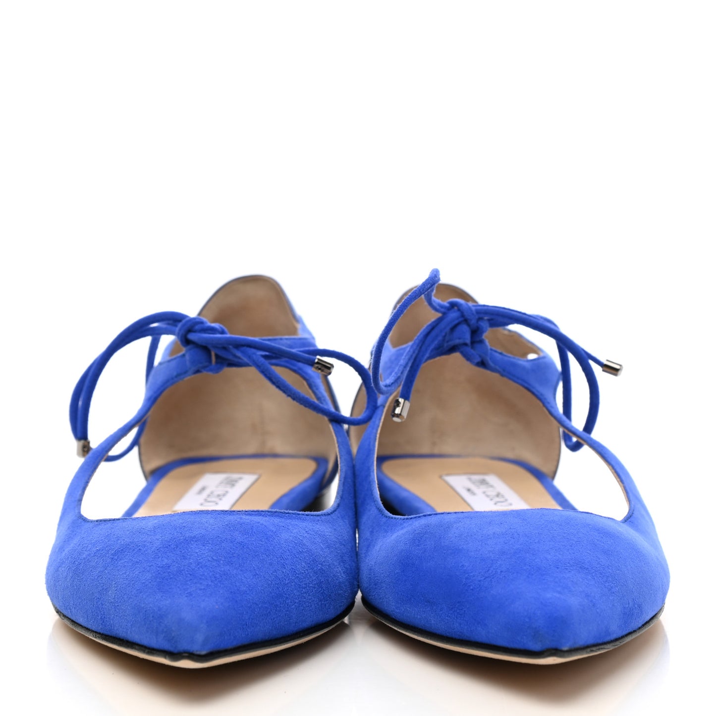 Suede Vanessa Flats 40 Cobalt Blue