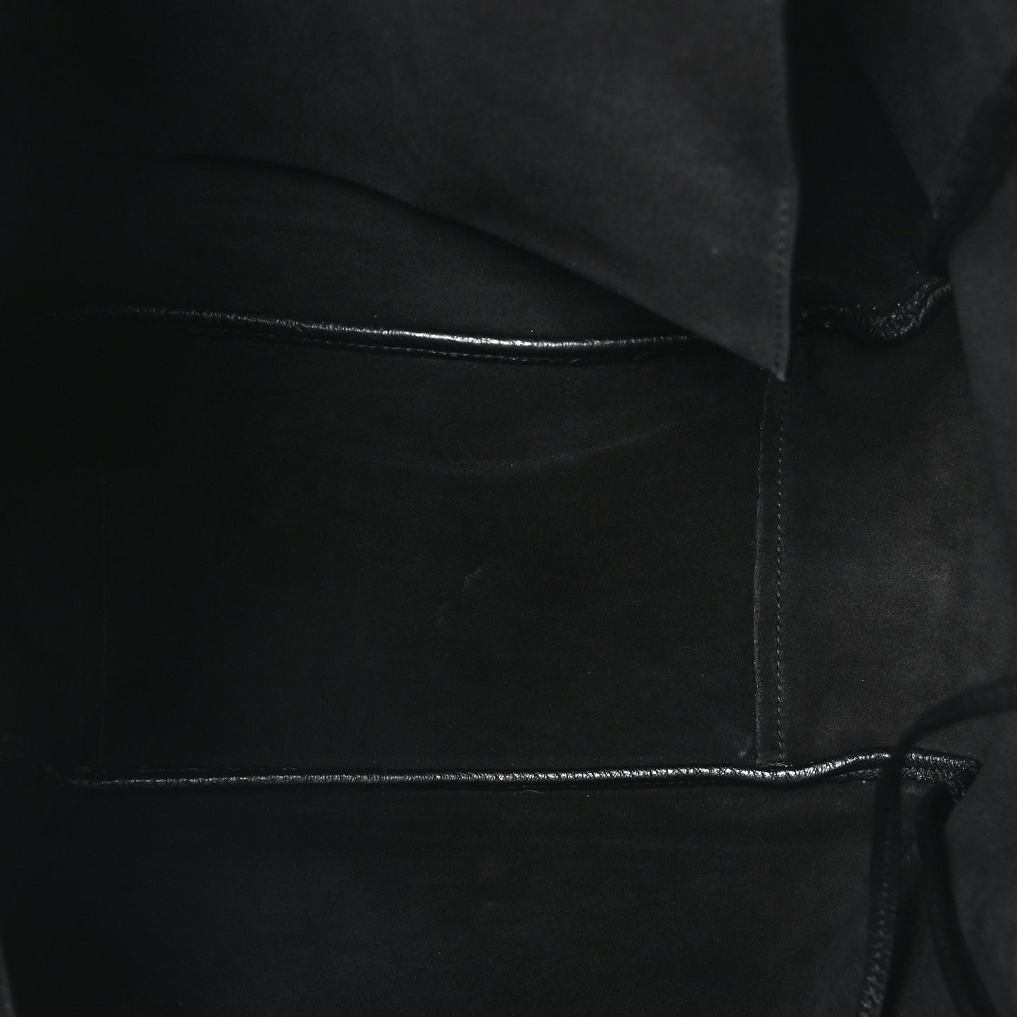 Grained Deerskin Bea Tote Black