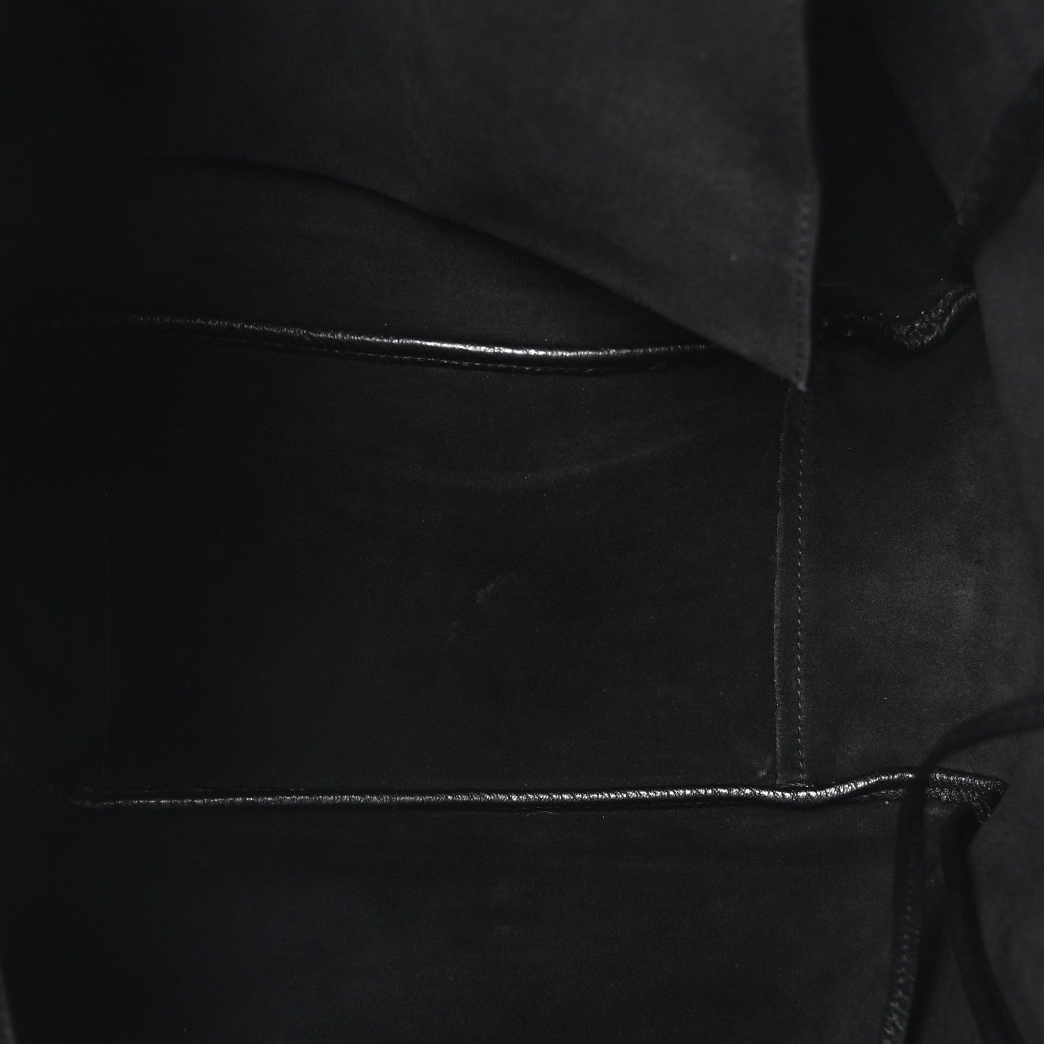 Saint Laurent Grained Deerskin Bea Tote Black 5 of 11
