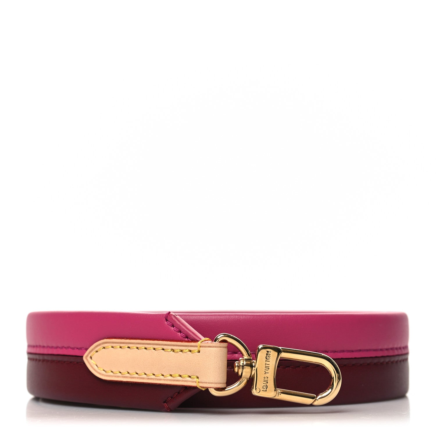 Louis Vuitton Calfskin Cluny BB Shoulder Strap Bordeaux Fuchsia 1 of 4