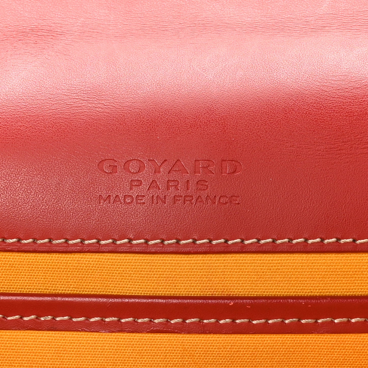 Goyardine Belvedere II MM Messenger Bag Red