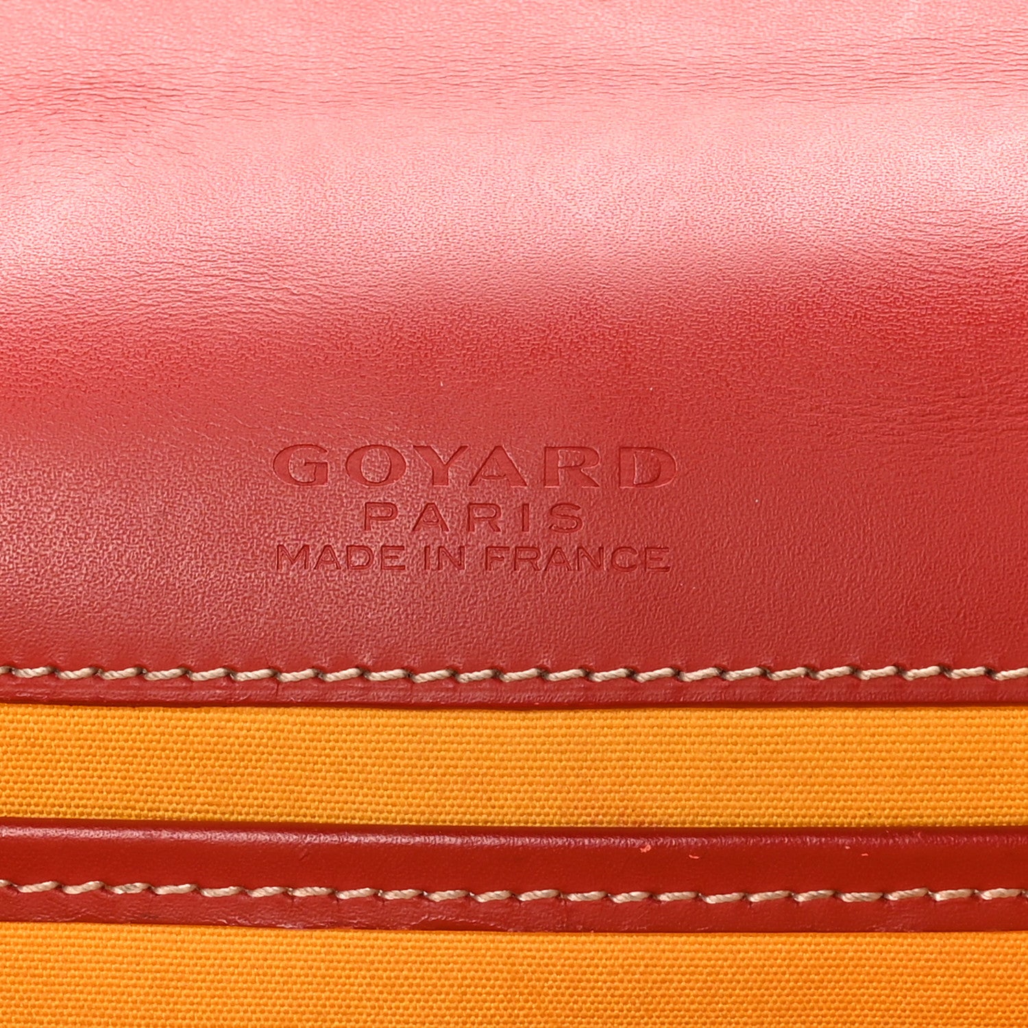 Goyard Goyardine Belvedere II MM Messenger Bag Red 6 of 9