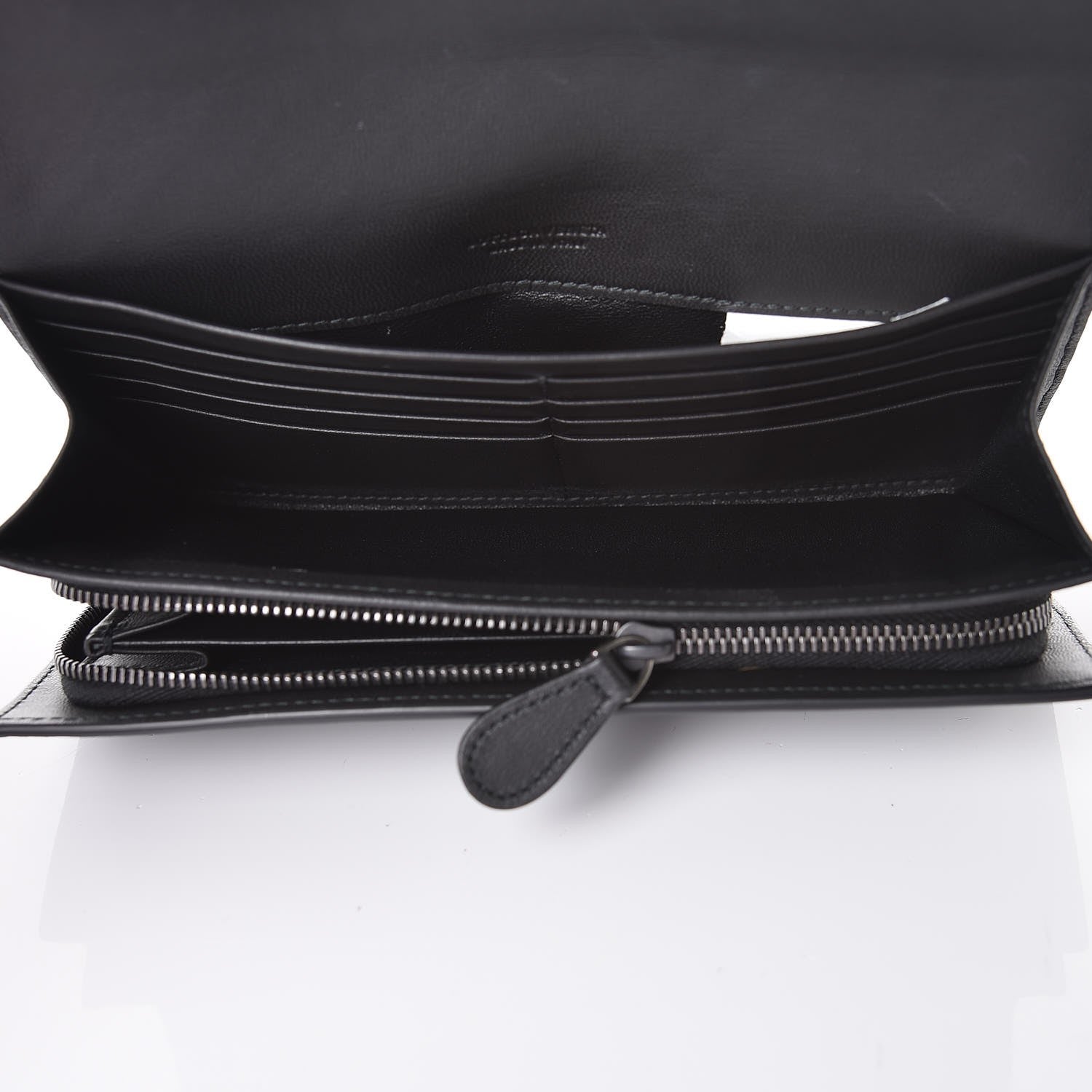 Bottega Veneta Nappa Intrecciato Continental Flap Wallet Black 5 of 9