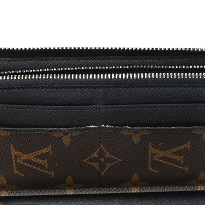 Louis Vuitton Monogram Macassar Vertical Zippy Wallet 12 of 12