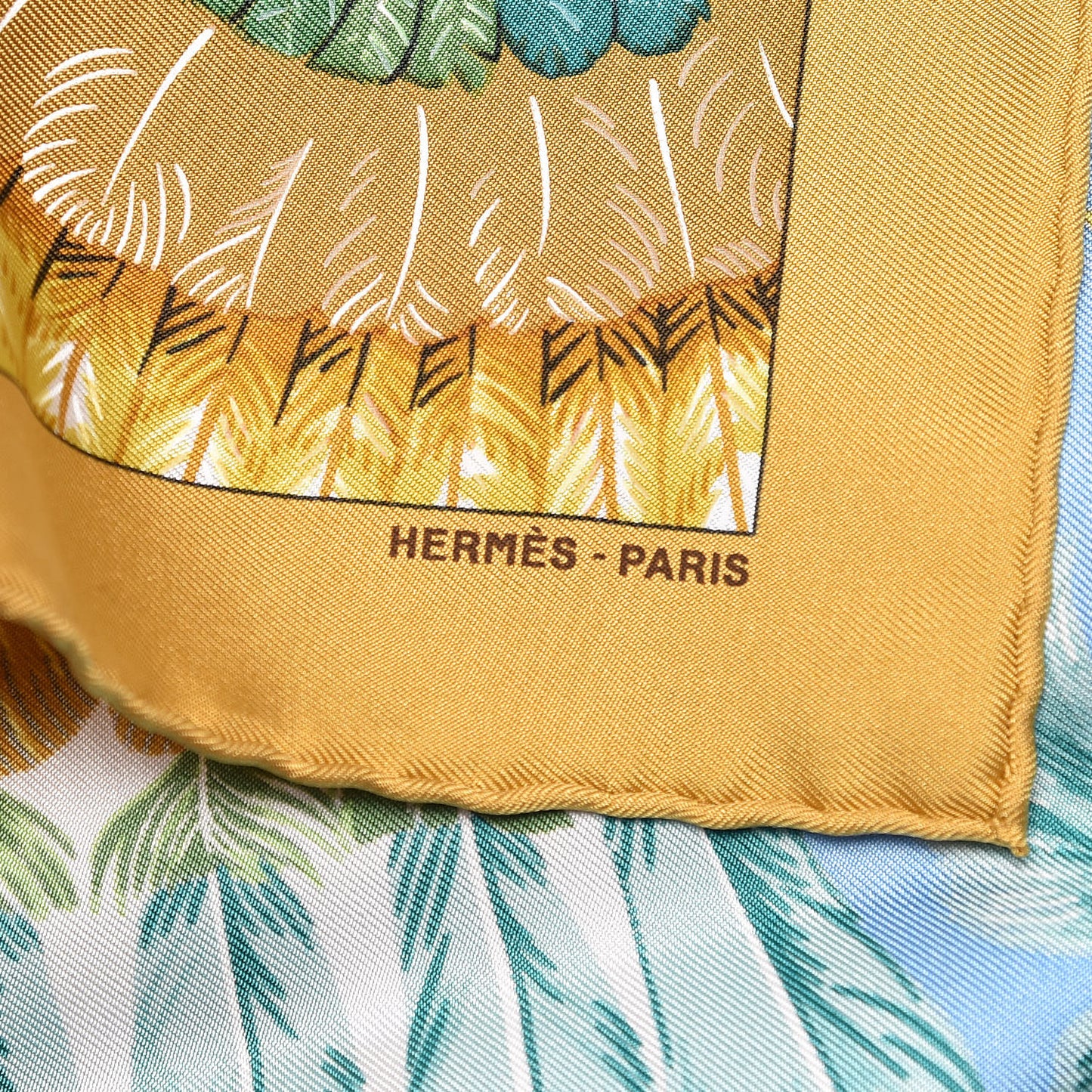 Silk Brazil Pocket Square