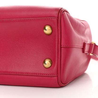 Saint Laurent Calfskin Classic Baby Duffle Fuchsia 10 of 15