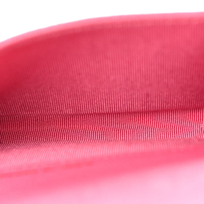 Chanel Caviar Quilted Flap Card Holder Wallet Pink 5 of 8