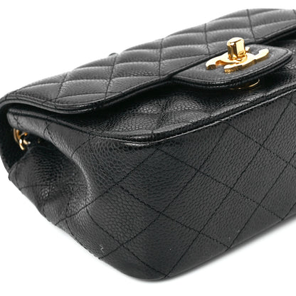 Chanel Caviar Quilted Mini Square Flap Black 11 of 13