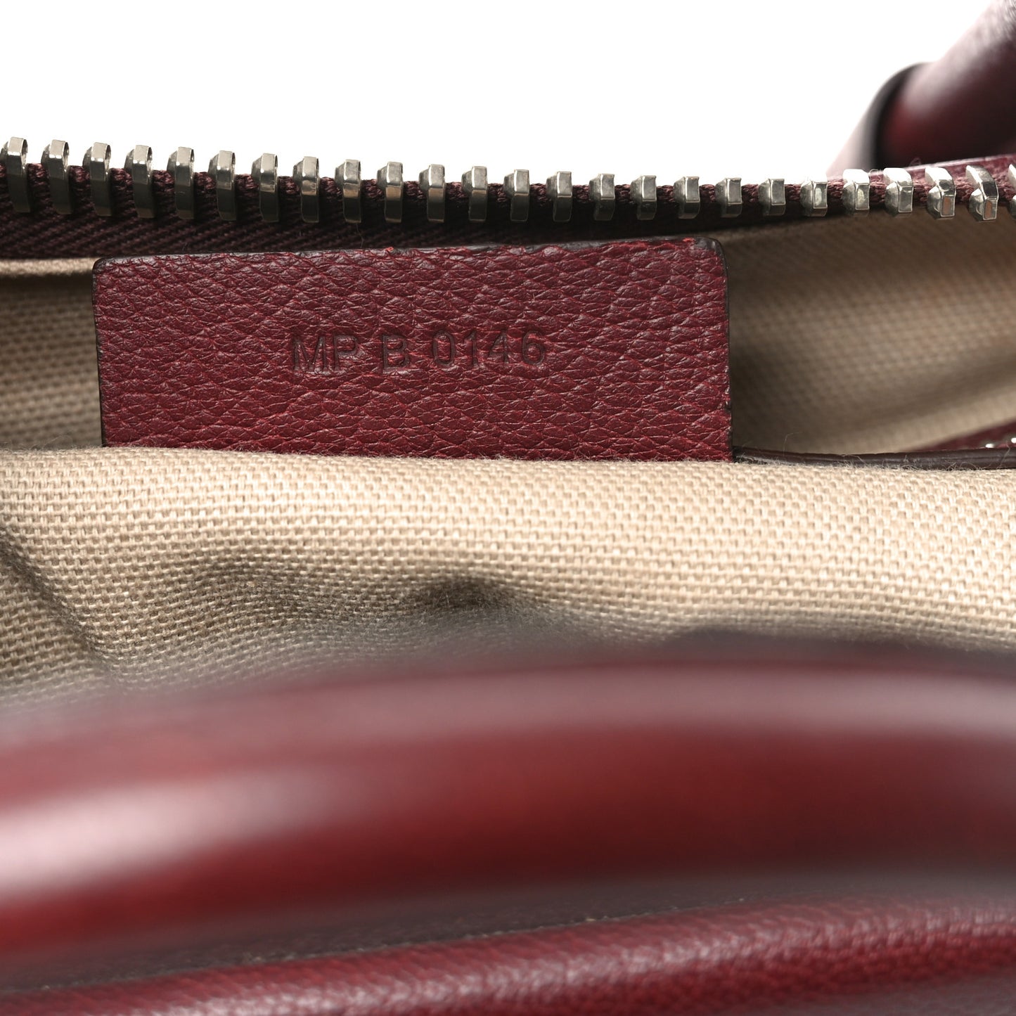 Sugar Goatskin Medium Antigona Oxblood