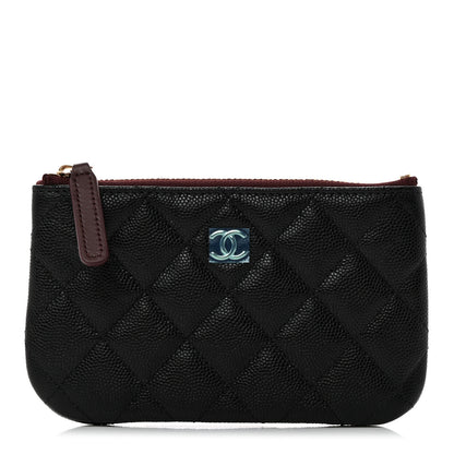 Chanel Caviar Quilted Small Pouch Black 1 of 8