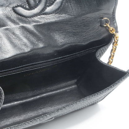 Chanel Woven Raffia Tassel Mini Flap Black 6 of 9