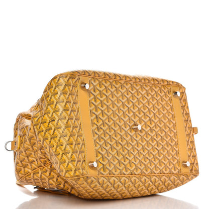 Goyard Goyardine Sac Hulot Pet Carrier PM Yellow 5 of 14