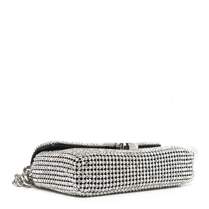 Marc Jacobs The Rhinestone J Marc Mini Shoulder Bag Silver 4 of 9