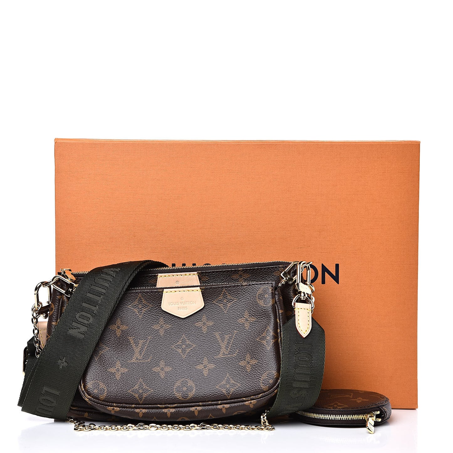 Monogram Multi Pochette Accessories Kaki