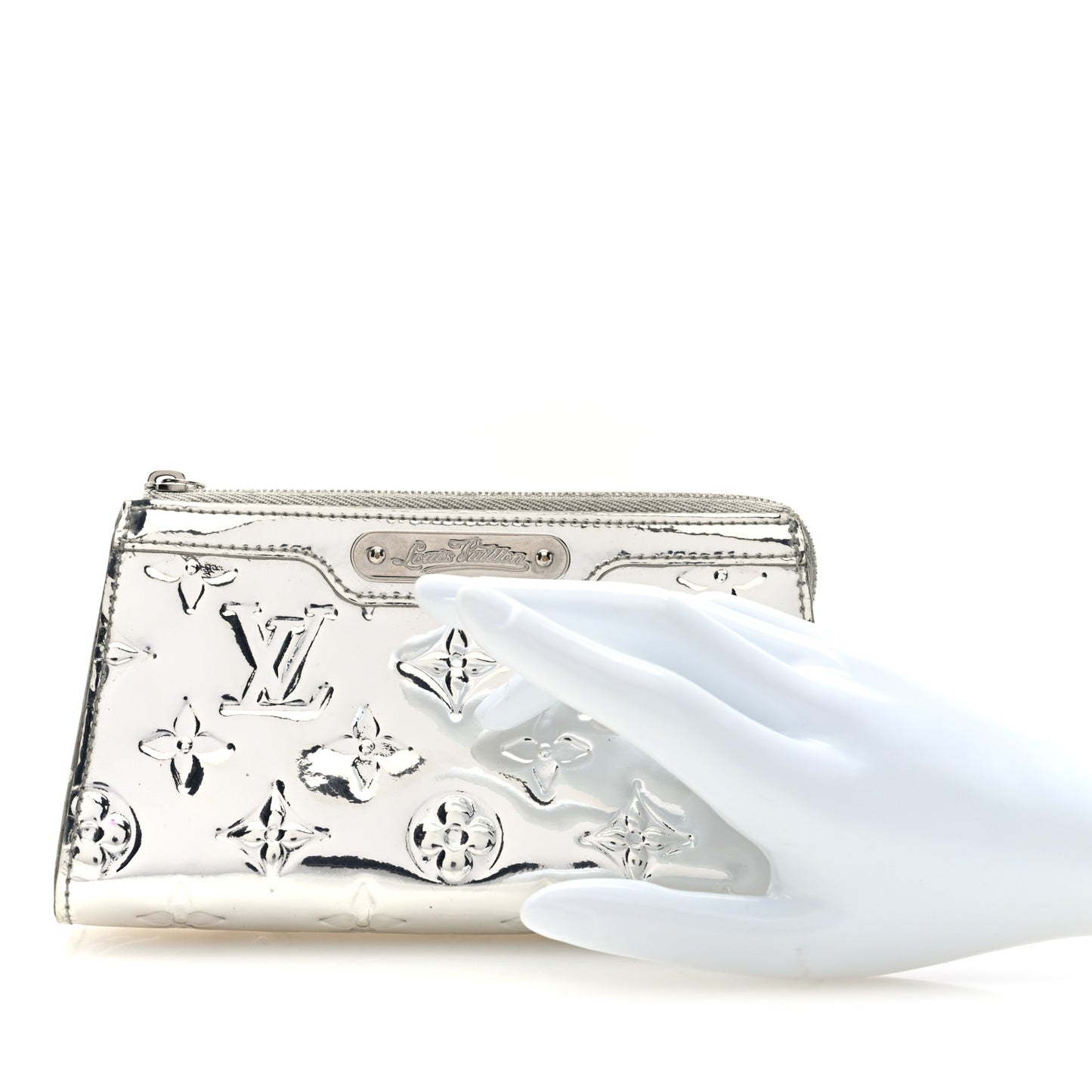 Monogram Miroir Trousse Cosmetic Bag Silver