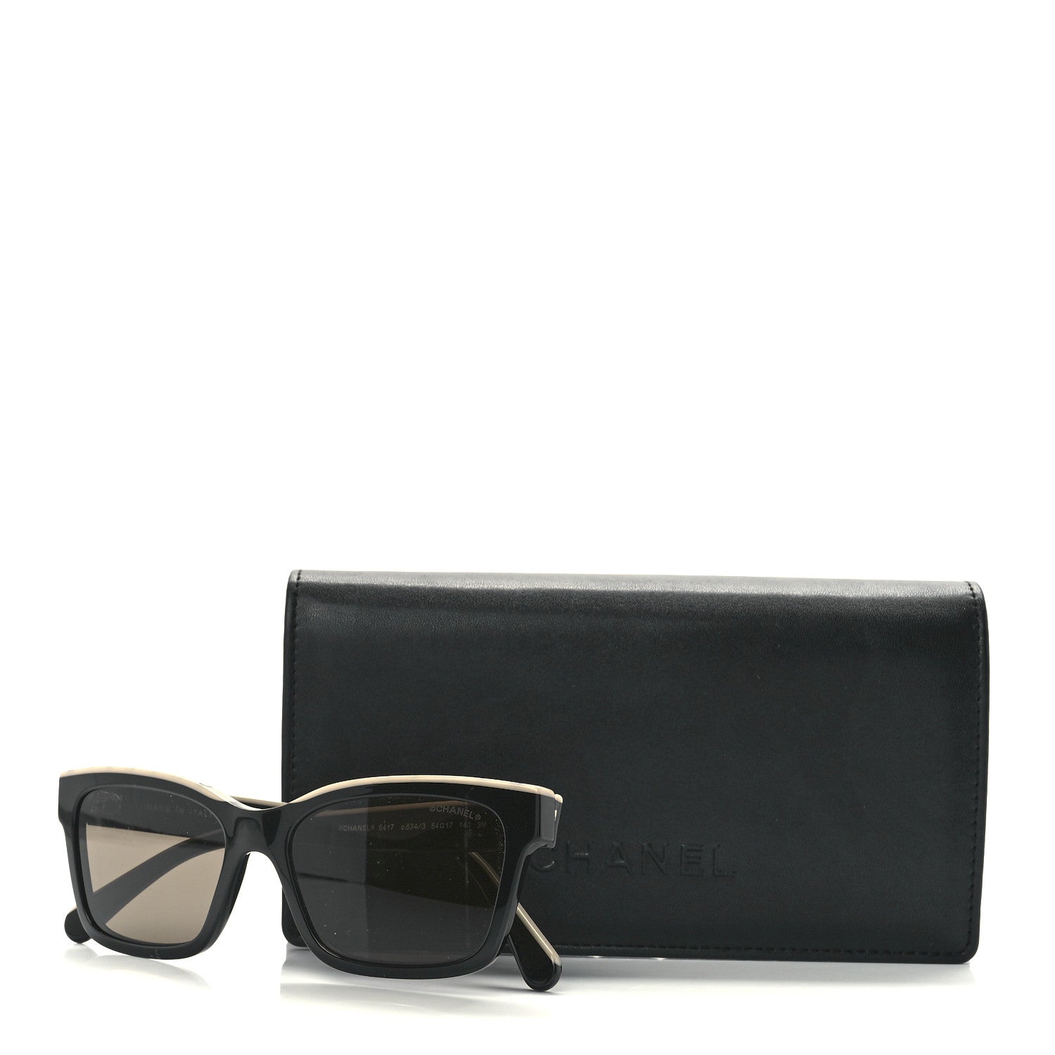 Chanel Acetate Square Sunglasses 5417 Black 7 of 7