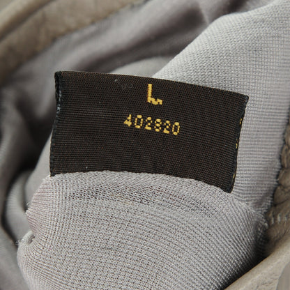 Louis Vuitton Ostrich Lambskin Gloves L Gris 6 of 6