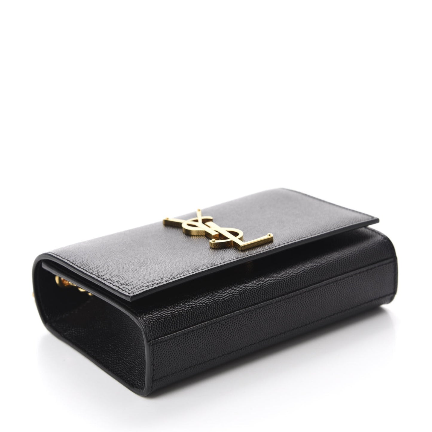 Grain De Poudre Small Monogram Kate Satchel Black