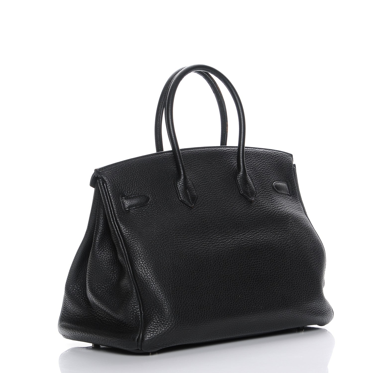 Hermes Taurillon Clemence Birkin 35 Black 3 of 30