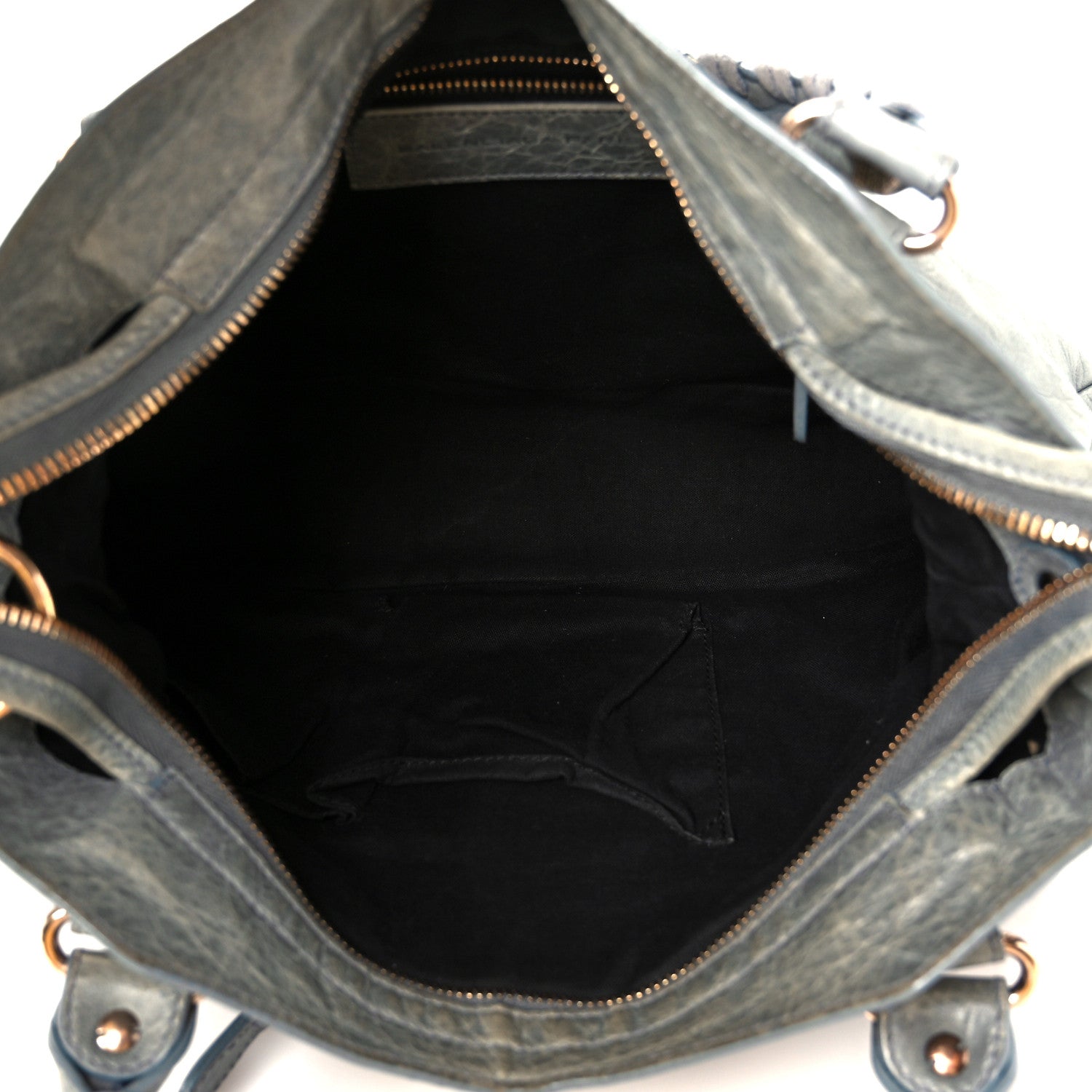 Balenciaga Agneau Giant 12 Rose Gold Hardware Town Ardoise 6 of 11