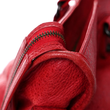Balenciaga Agneau Classic Hardware Part Time Rouge Coquelicot 16 of 22
