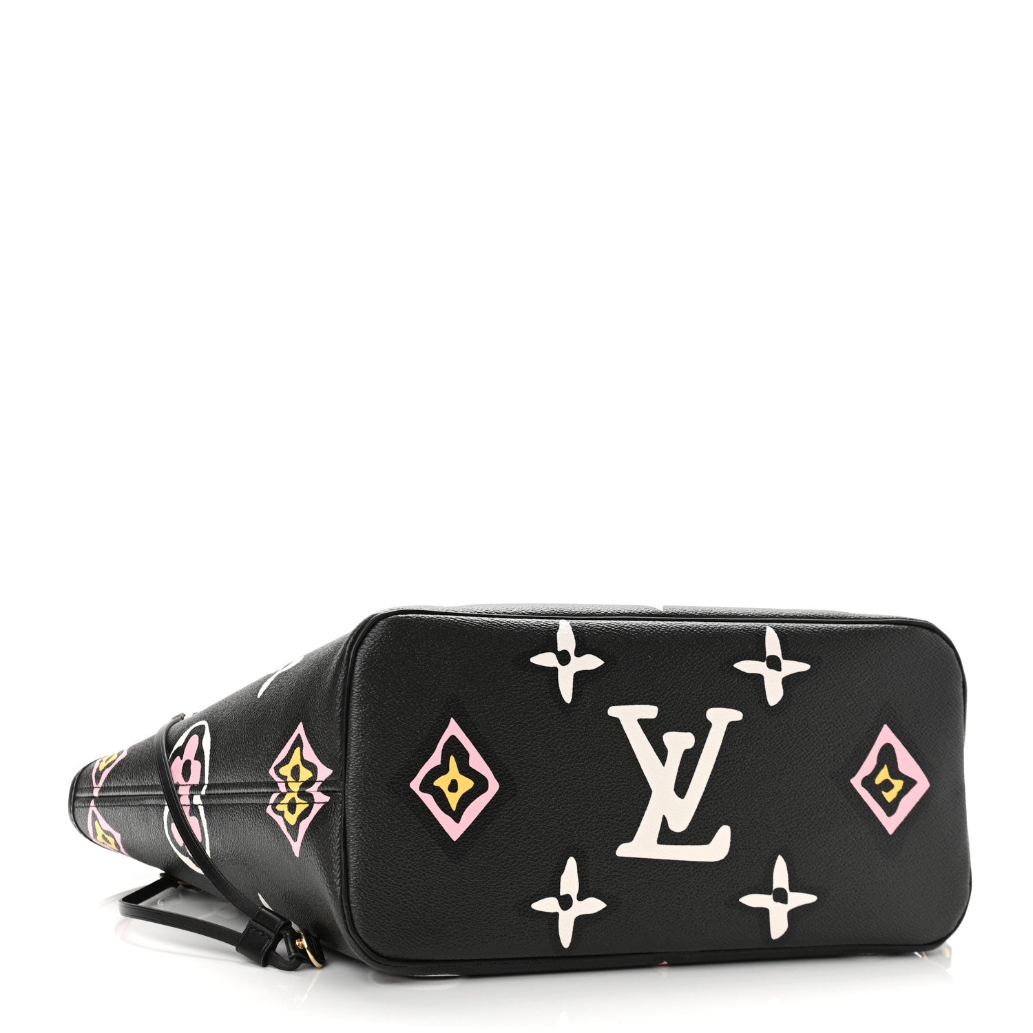 Louis Vuitton Monogram Giant Wild At Heart Neverfull MM Black 5 of 10