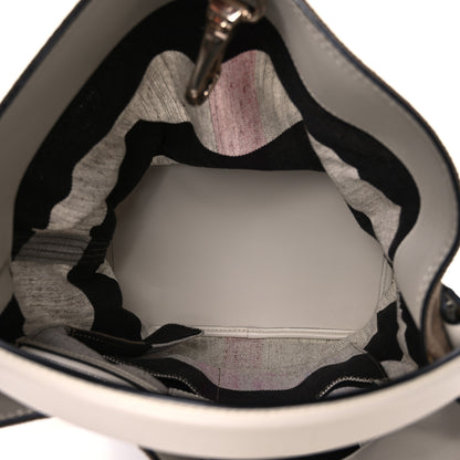 Burberry Canvas Mega Check Medium Susanna Hobo White 6 of 12