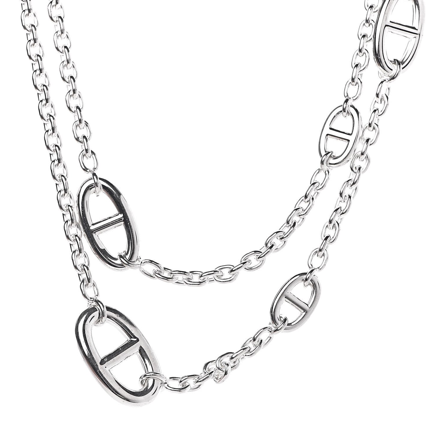 Sterling Silver Farandole Necklace 80