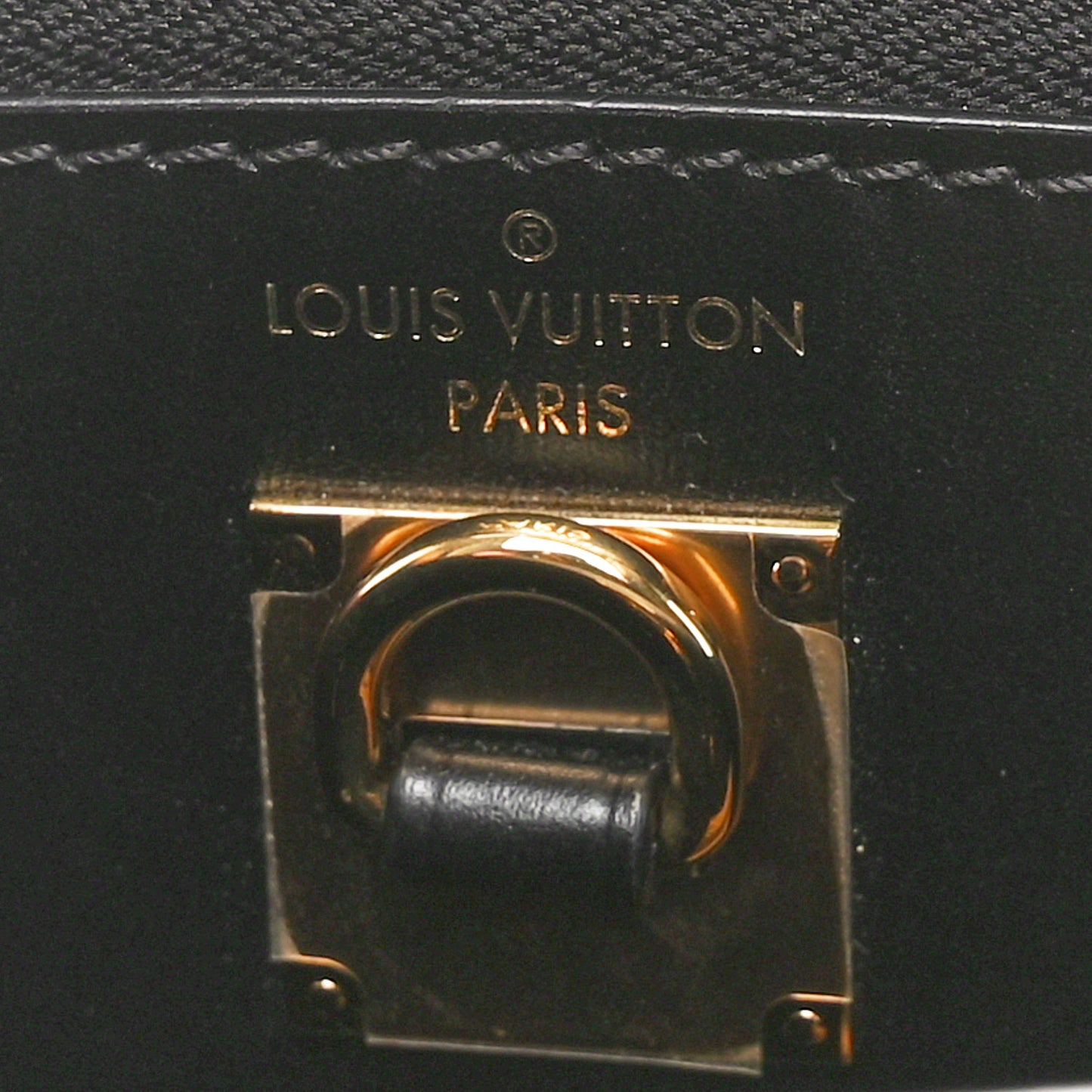 Calfskin Monogram Damier Tressage City Steamer PM Black