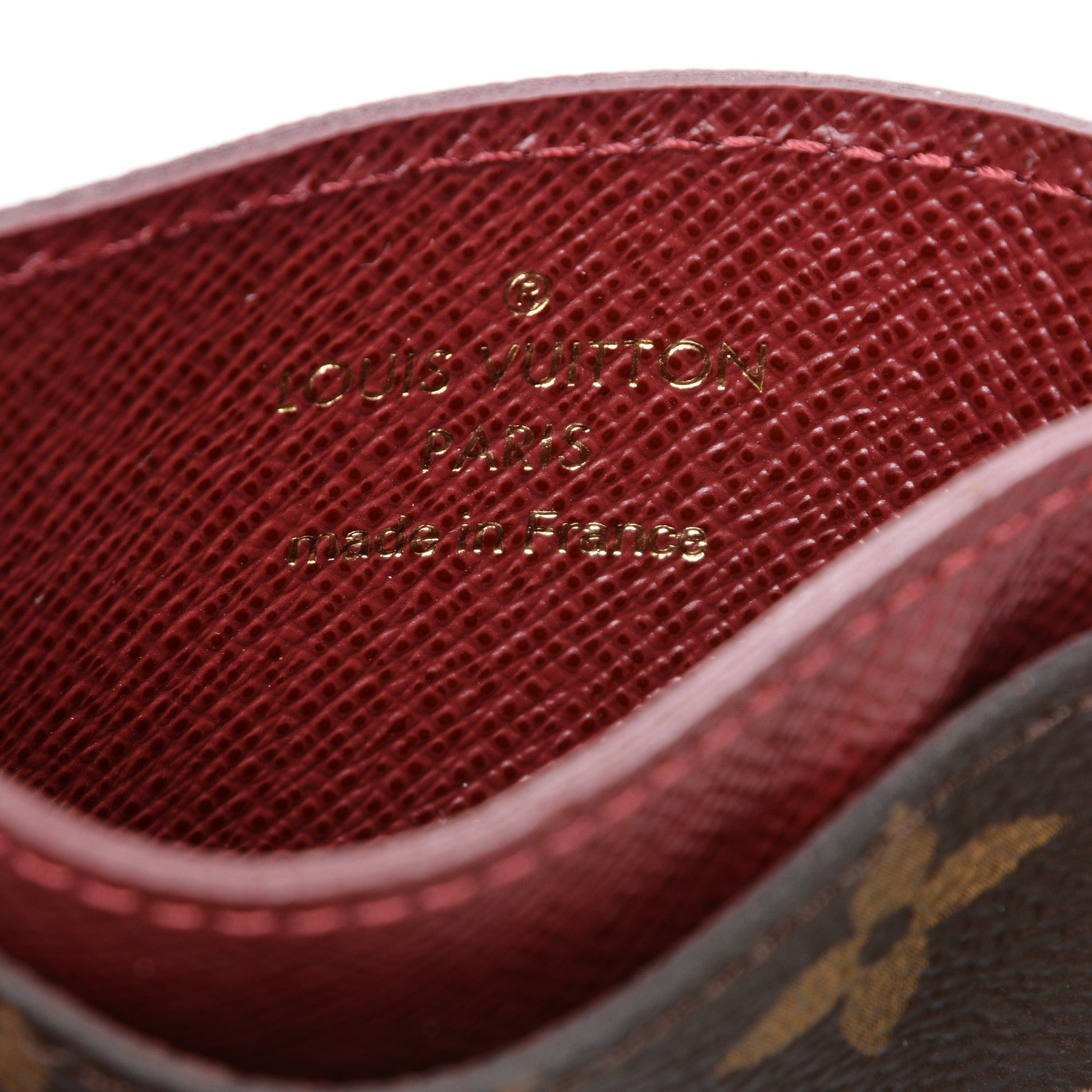 Louis Vuitton Monogram My LV Heritage Card Holder Bordeaux 5 of 6