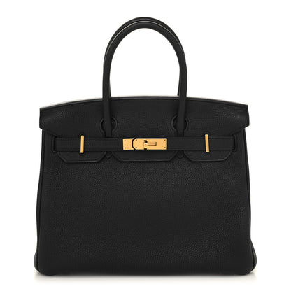 Hermes Togo Birkin 30 Black 1 of 12