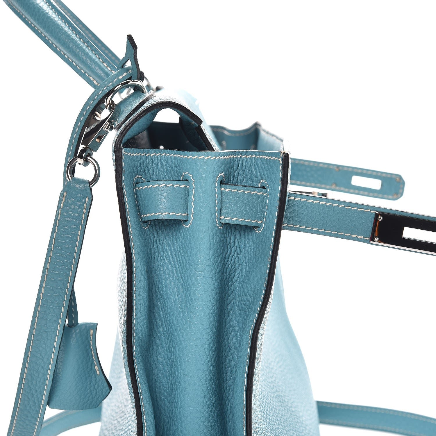 Hermes Togo Sellier Kelly 28 Blue Jean 29 of 37