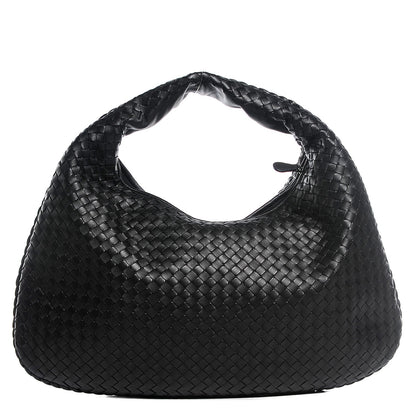 Bottega Veneta Nappa Intrecciato Large Veneta Hobo Nero Black 1 of 9