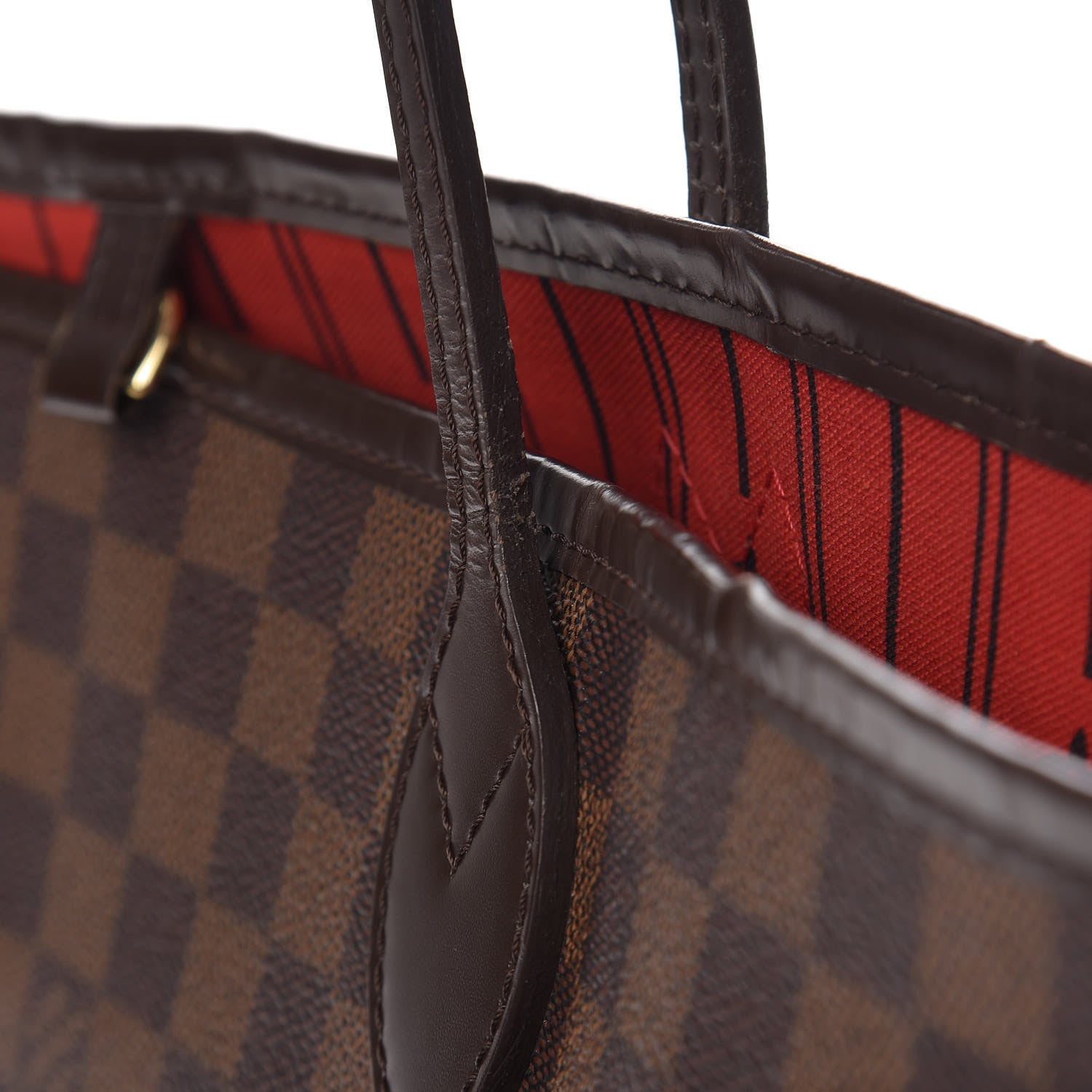 Louis Vuitton Damier Ebene Neverfull MM 37 of 44