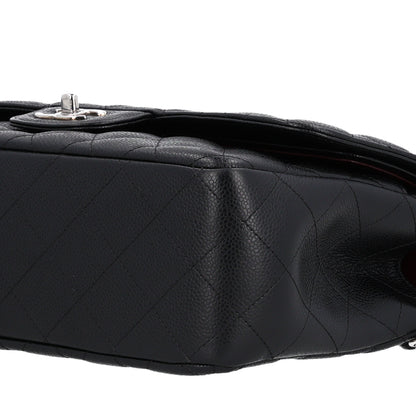 Chanel Caviar Quilted Jumbo Double Flap Black 3 of 10