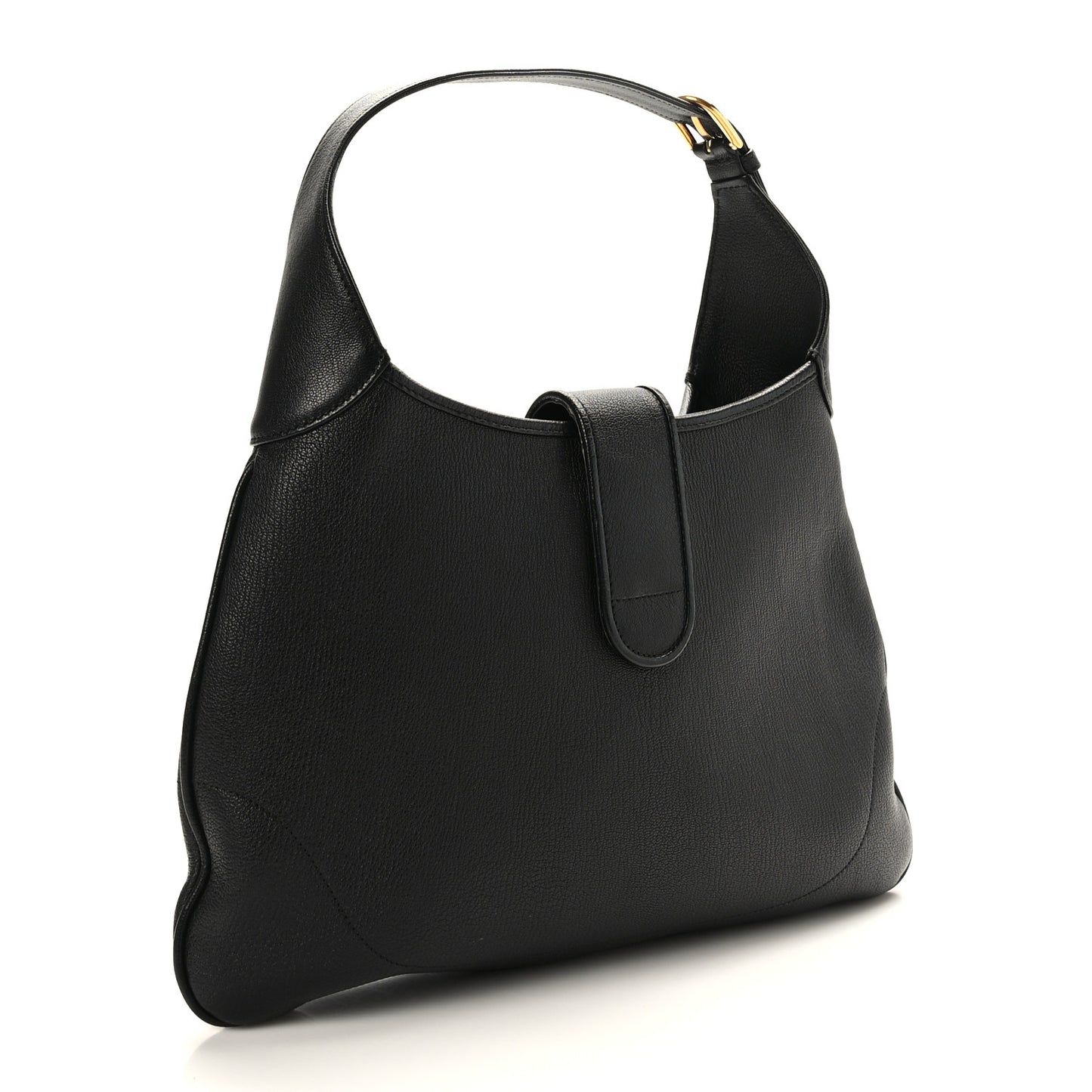 Goatskin Medium Aphrodite Shoulder Bag Black