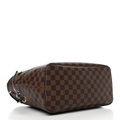 Louis Vuitton Damier Ebene Neo Neverfull MM Rose Ballerine 3 of 4
