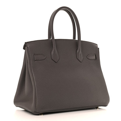 Hermes Togo Birkin 30 Etain 3 of 17