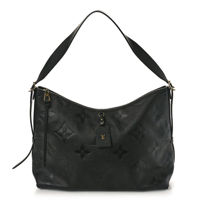 Louis Vuitton Empreinte Monogram Giant Carryall MM Black 1 of 12