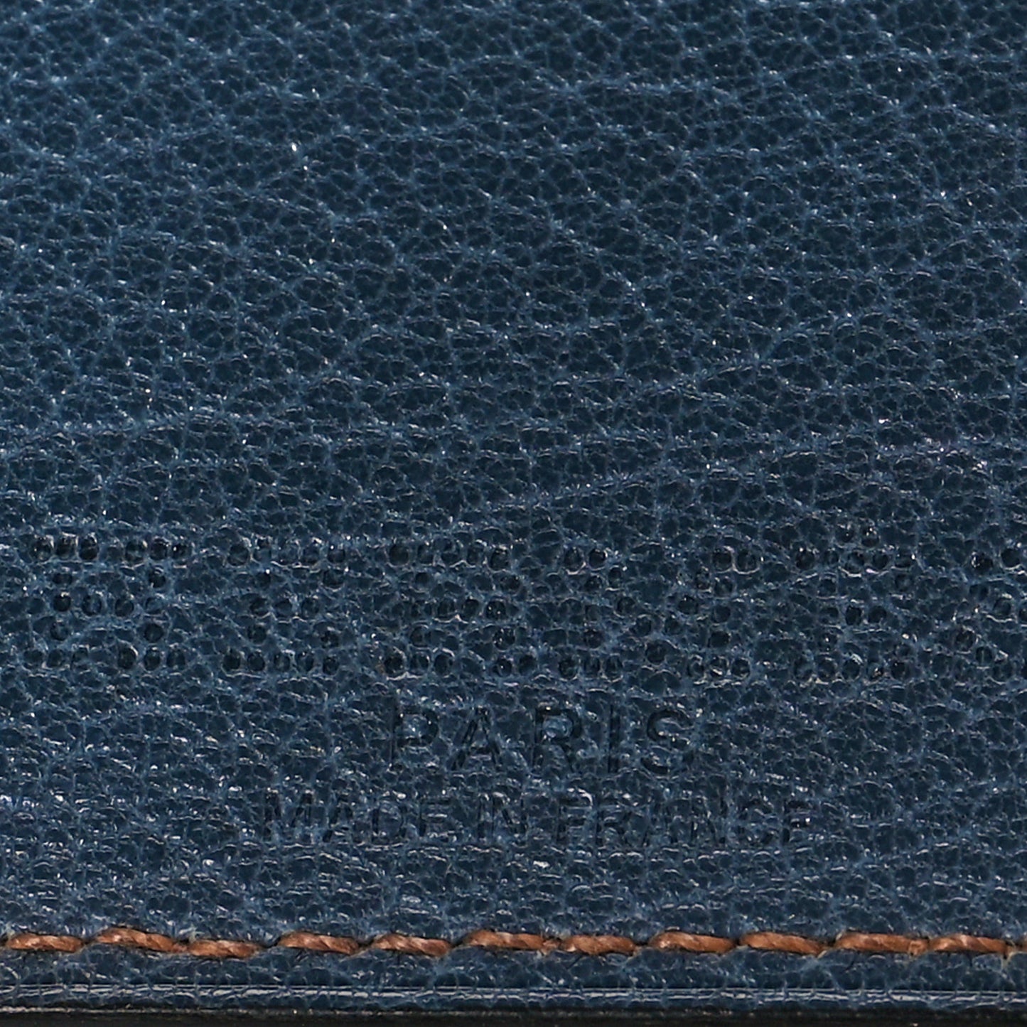 Buffle Dimitri Long Wallet Bleu Thalassa