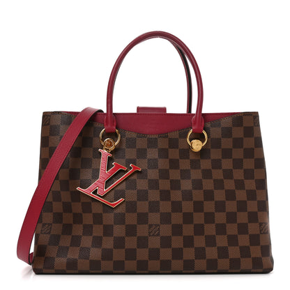 Louis Vuitton Damier Ebene LV Riverside Lie De Vin 1 of 9