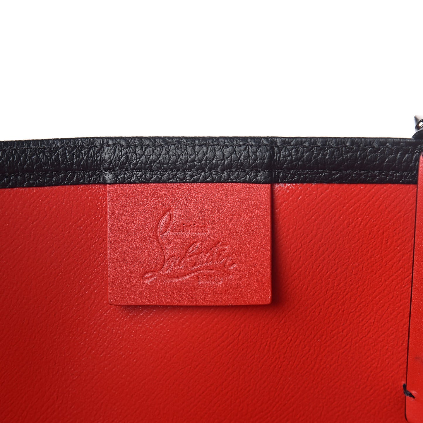 Calfskin Spikes East West Cabata Tote Black