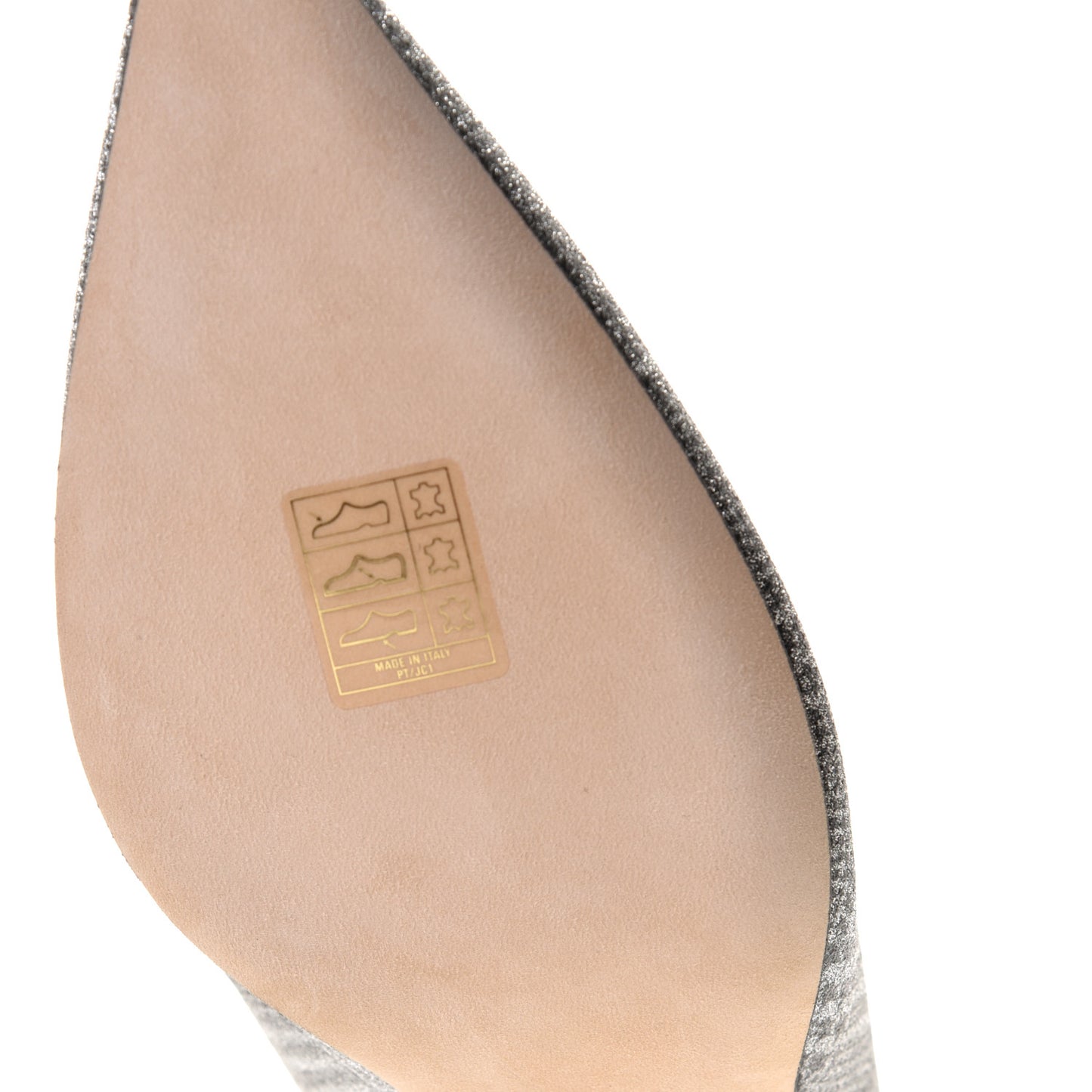 Metallic Fabric Plaid Love Prince Of Stars 85 Pump 38 Silver