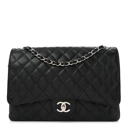 Chanel Caviar Quilted Maxi Double Flap Black 1 of 13