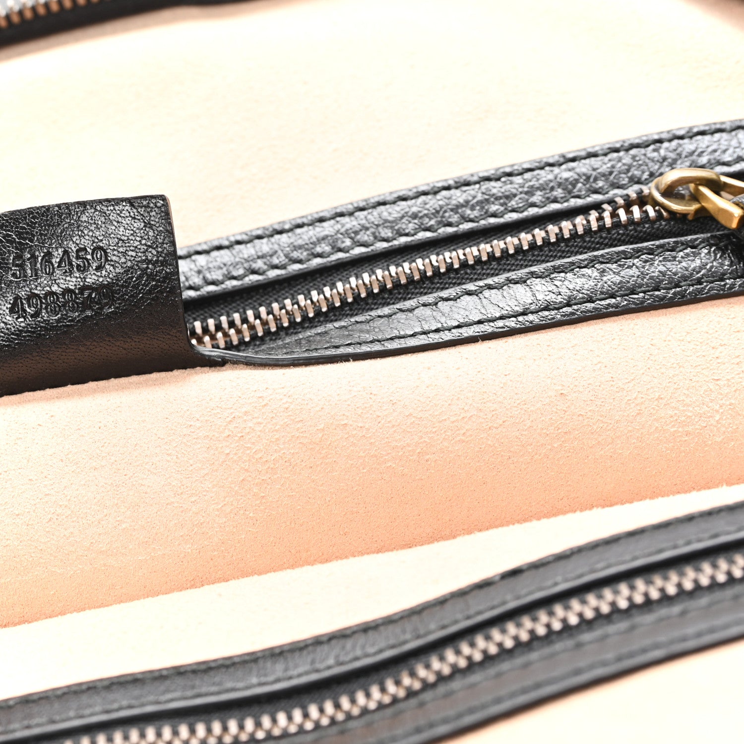 Gucci Calfskin Medium Re(Belle) Top Handle Bag Black 7 of 10