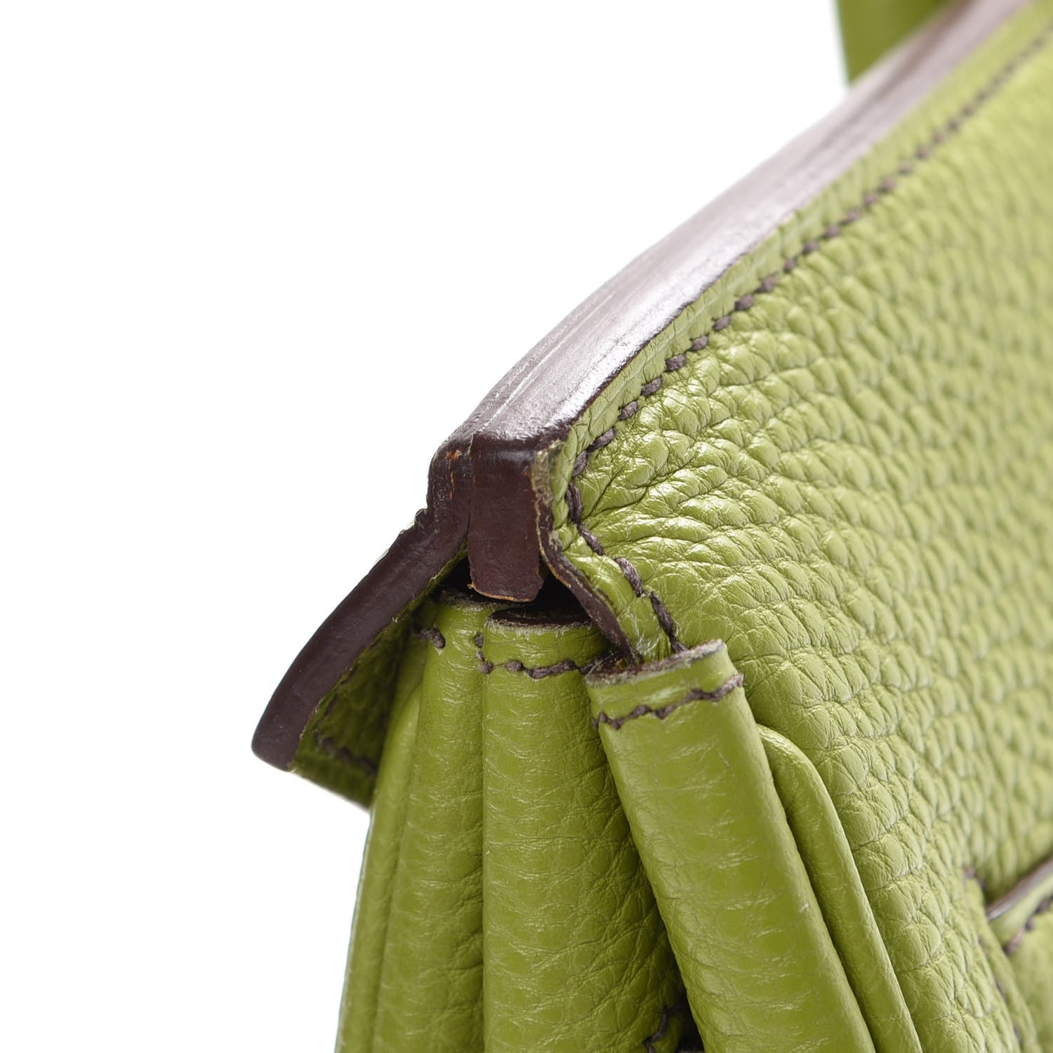Hermes Togo Birkin 35 Vert Anis 37 of 37