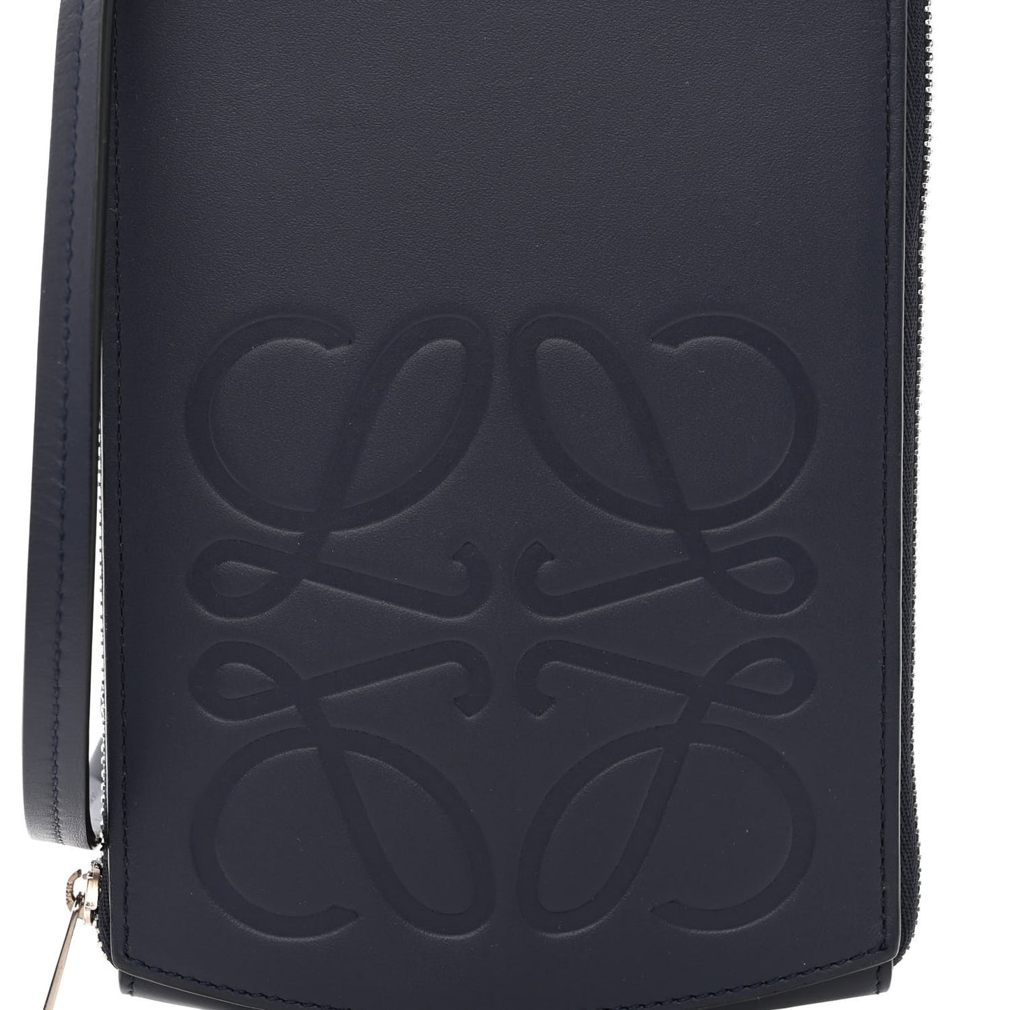 Smooth Calfskin Anagram Phone Pocket