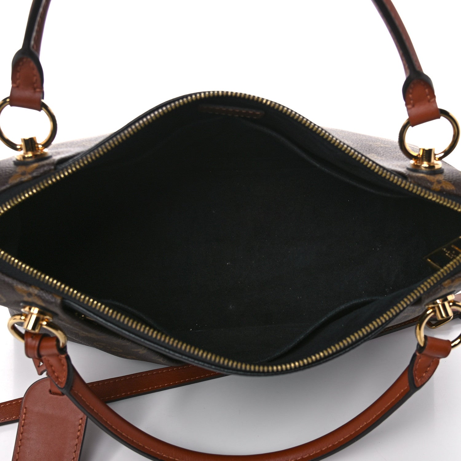 Louis Vuitton Monogram V Tote MM Black 7 of 19